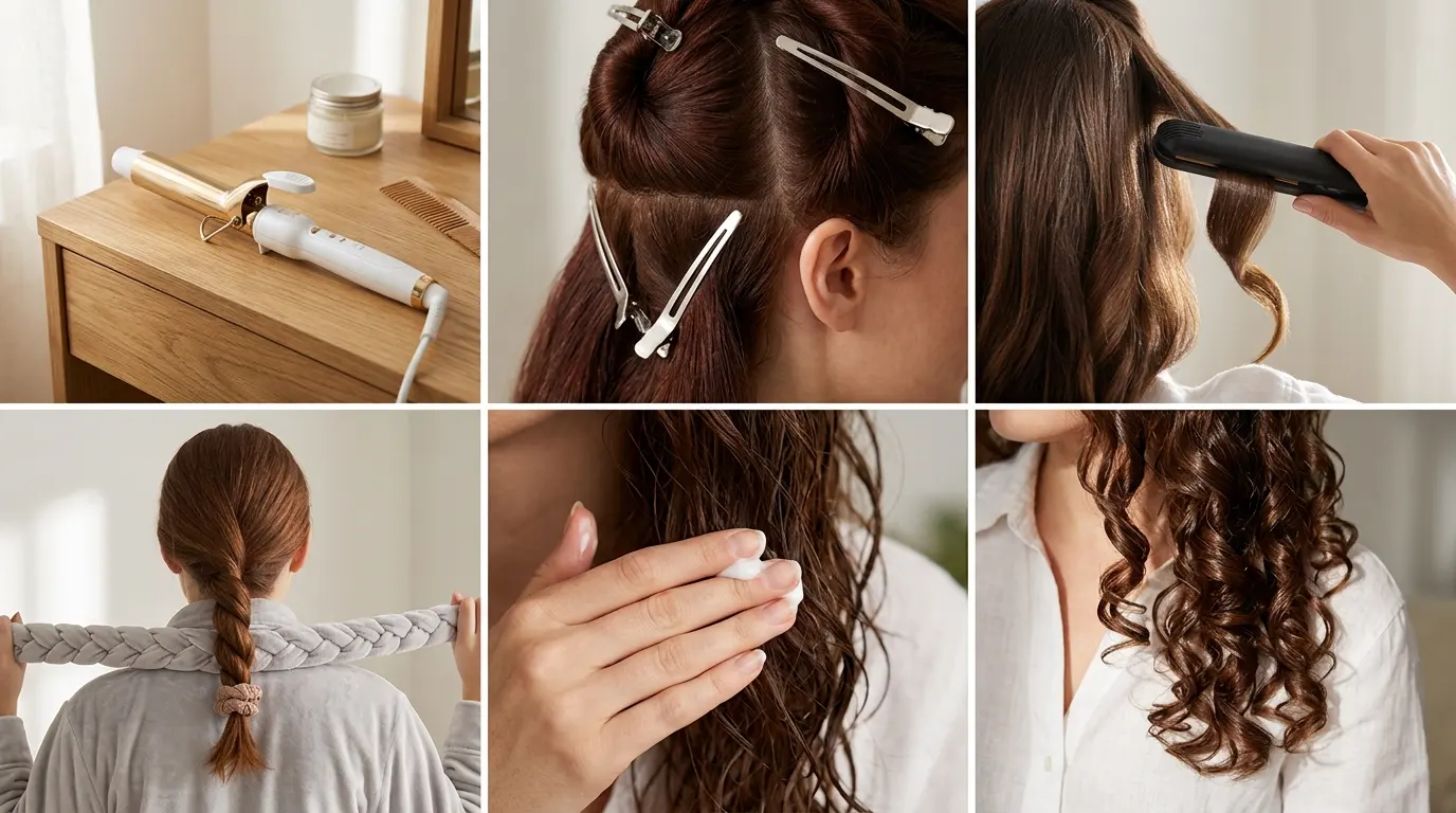How to Curl Your Hair With Lasting Shape and Minimal Friction