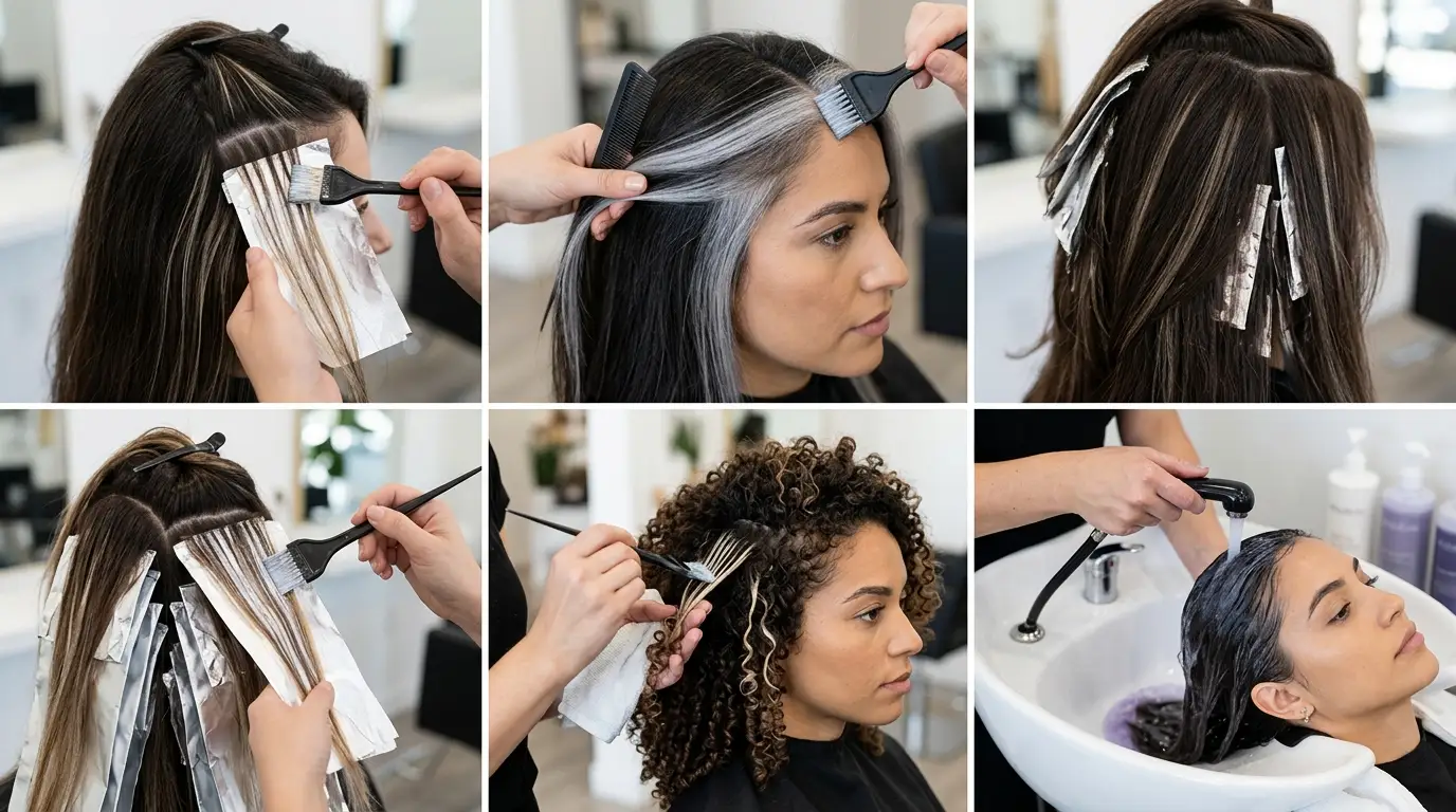 Gray Blending Hair Dark Brown: The Best Techniques by Silver Percentage